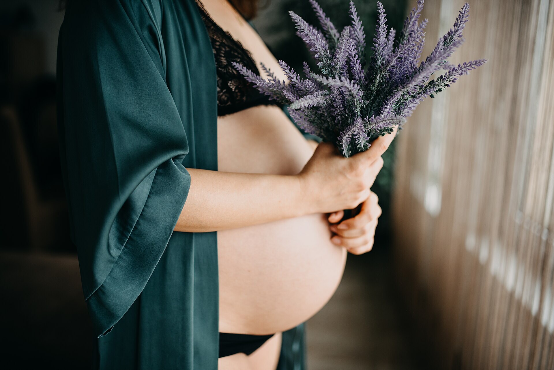 Future maman, lumière douce